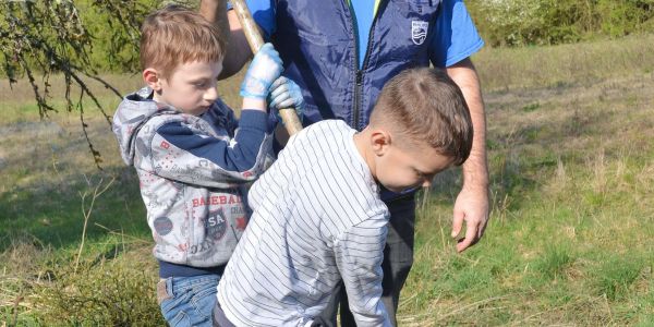 Plantation d'arbres fruitiers avec la classe Ulis