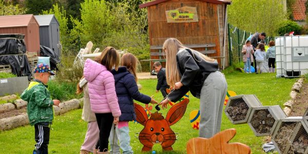 Une après-midi pleine de joie, de rires et de douceurs avec l'association Les clés du Jardin
