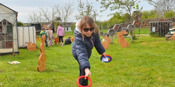 Une après-midi pleine de joie, de rires et de douceurs avec l'association Les clés du Jardin