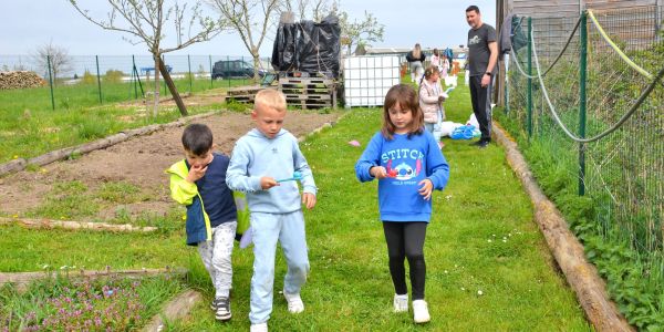 Une après-midi pleine de joie, de rires et de douceurs avec l'association Les clés du Jardin