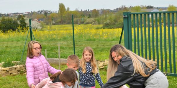 Une après-midi pleine de joie, de rires et de douceurs avec l'association Les clés du Jardin