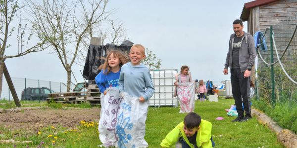 Une après-midi pleine de joie, de rires et de douceurs avec l'association Les clés du Jardin