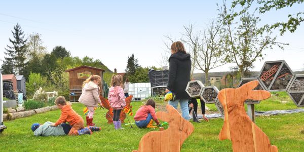 Une après-midi pleine de joie, de rires et de douceurs avec l'association Les clés du Jardin