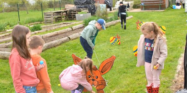 Une après-midi pleine de joie, de rires et de douceurs avec l'association Les clés du Jardin