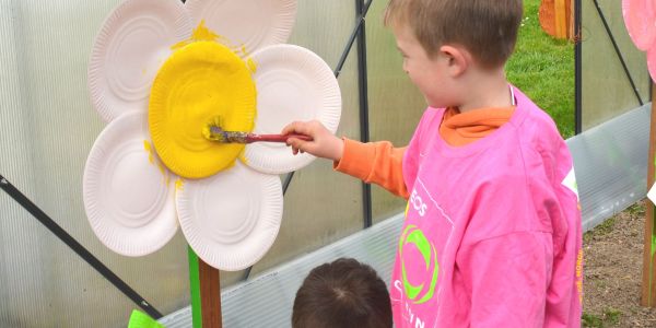 Une après-midi pleine de joie, de rires et de douceurs avec l'association Les clés du Jardin