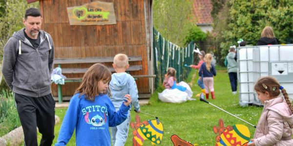 Une après-midi pleine de joie, de rires et de douceurs avec l'association Les clés du Jardin