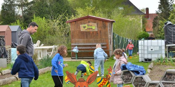 Une après-midi pleine de joie, de rires et de douceurs avec l'association Les clés du Jardin