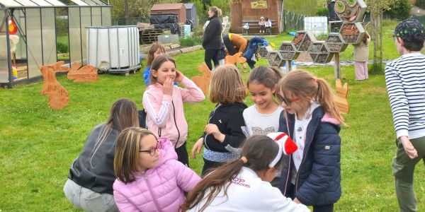 Une après-midi pleine de joie, de rires et de douceurs avec l'association Les clés du Jardin