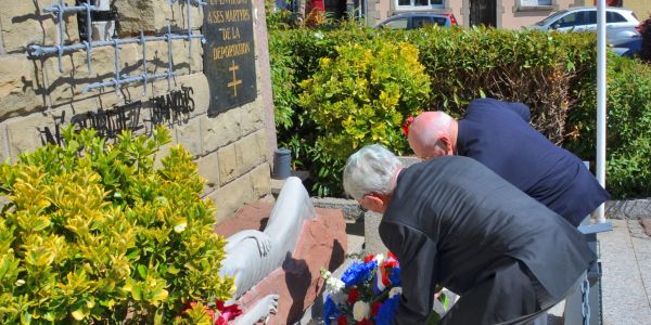COMMÉMORATION EN MÉMOIRE DES VICTIMES DE LA DÉPORTATION