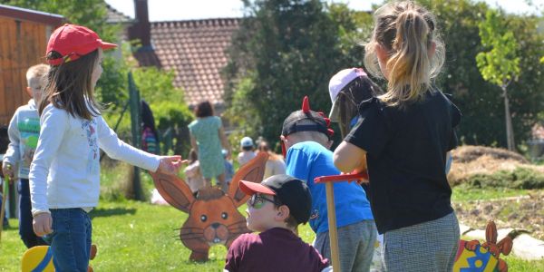 Animations de Pâques dans nos écoles maternelle et élémentaire de Rech