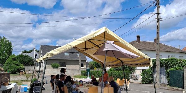 "fête des voisins” à Sarralbe