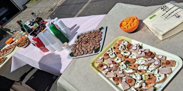 "fête des voisins” à Sarralbe