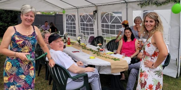"fête des voisins” à Sarralbe
