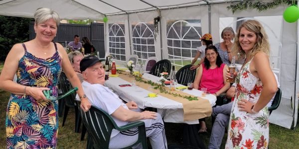 "fête des voisins” à Sarralbe