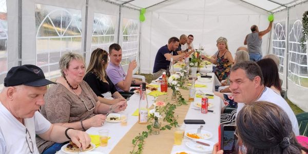 "fête des voisins” à Sarralbe