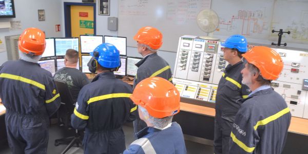 Laurent Touvet, préfet de la Moselle, et Dominique Laurent, sous-préfète de Sarreguemines en visite de travail dans notre ville de Sarralbe