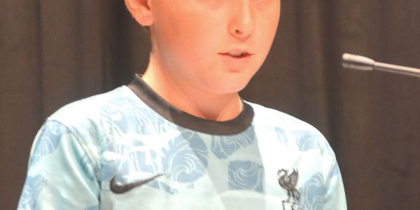 Concours d’éloquence de la classe de CM2 de Mme Mast en partenariat avec la bibliothèque de Sarralbe.