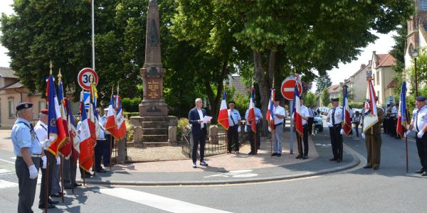 CÉRÉMONIES COMMÉMORATIVES DU 83ÈME ANNIVERSAIRE DES COMBATS DE JUIN 1940
