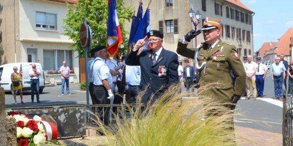 CÉRÉMONIES COMMÉMORATIVES DU 83ÈME ANNIVERSAIRE DES COMBATS DE JUIN 1940