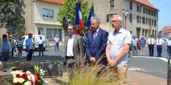 CÉRÉMONIES COMMÉMORATIVES DU 83ÈME ANNIVERSAIRE DES COMBATS DE JUIN 1940