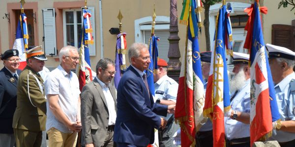 CÉRÉMONIES COMMÉMORATIVES DU 83ÈME ANNIVERSAIRE DES COMBATS DE JUIN 1940