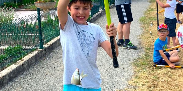 Journée de pêche pour les scolaires de Rech