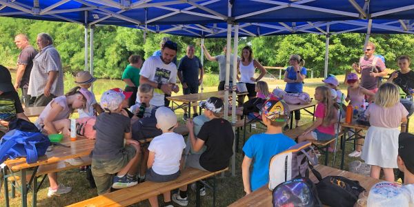 Journée de pêche pour les scolaires de Rech