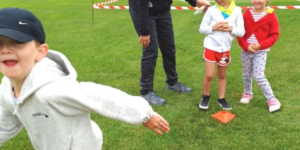 OLYMPIADES DE L'ÉCOLE ROBERT SCHUMAN AU STADE DU FC SARRALBE