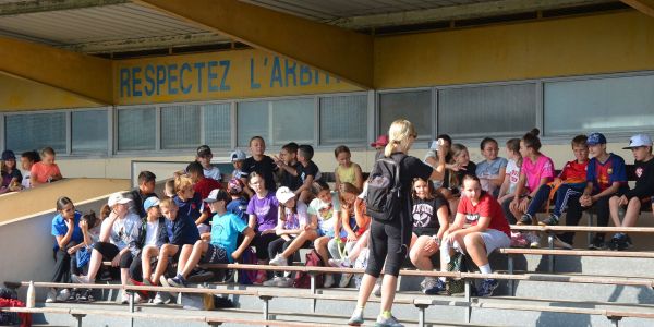 OLYMPIADES DE L'ÉCOLE ROBERT SCHUMAN AU STADE DU FC SARRALBE