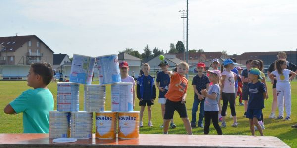 OLYMPIADES DE L'ÉCOLE ROBERT SCHUMAN AU STADE DU FC SARRALBE