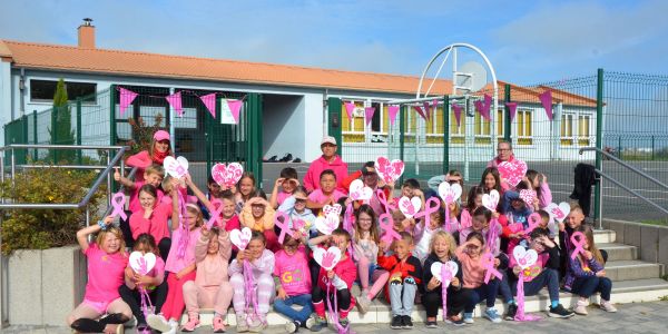 Marche Rose des enfants : Tous ensemble dans la forêt St Hubert