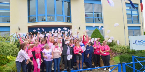 Leach International Europe - 2 000 € reversés à la Ligue contre le Cancer