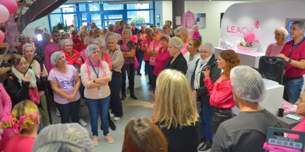 Leach International Europe - 2 000 € reversés à la Ligue contre le Cancer