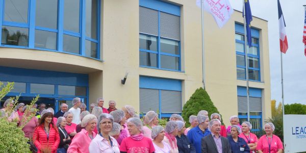 Leach International Europe - 2 000 € reversés à la Ligue contre le Cancer