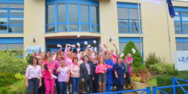 Leach International Europe - 2 000 € reversés à la Ligue contre le Cancer