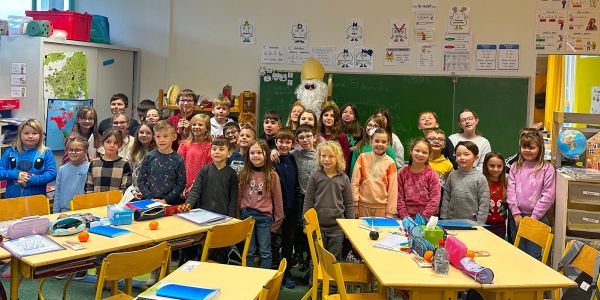 Saint-Nicolas de passage dans nos écoles