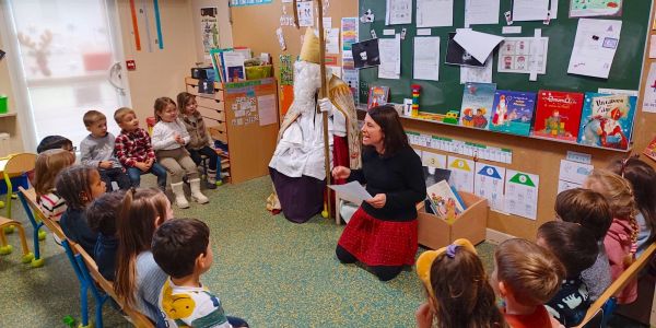 Saint-Nicolas de passage dans nos écoles