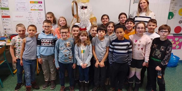 Saint-Nicolas de passage dans nos écoles