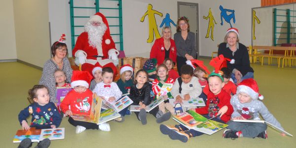 Père Noël dans nos écoles