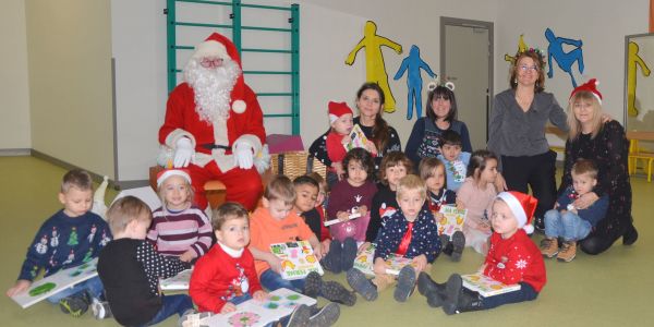 Père Noël dans nos écoles