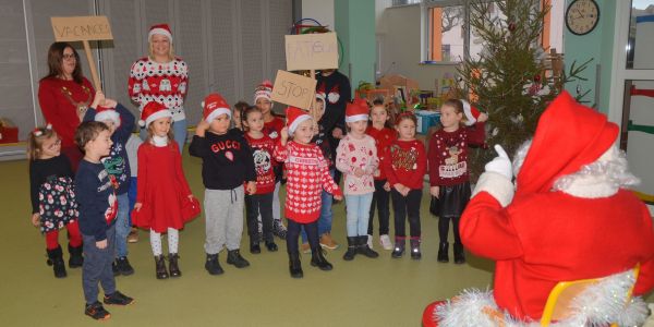 Père Noël dans nos écoles