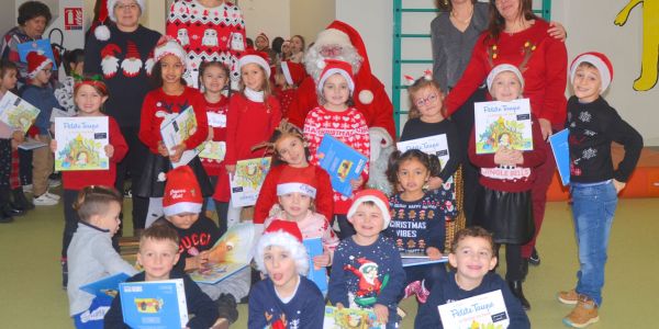 Père Noël dans nos écoles