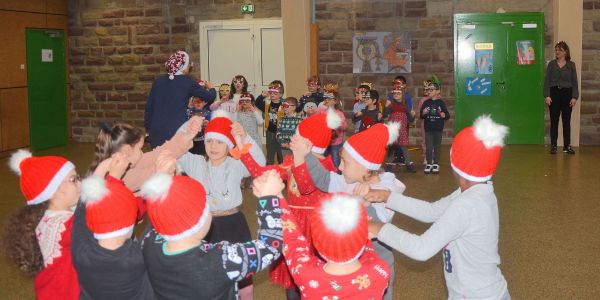Père Noël dans nos écoles