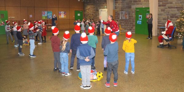 Père Noël dans nos écoles