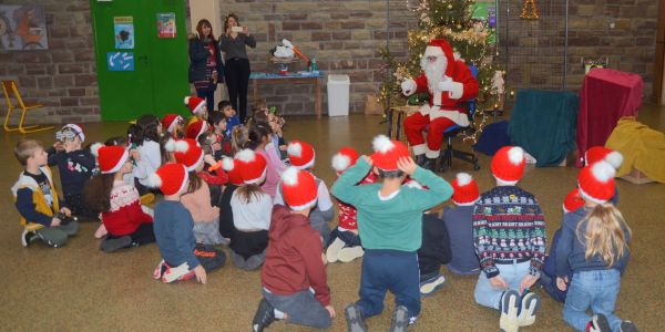 Père Noël dans nos écoles