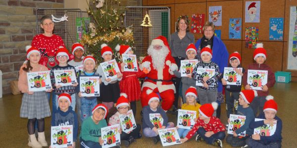 Père Noël dans nos écoles