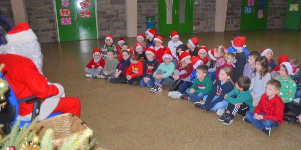Père Noël dans nos écoles