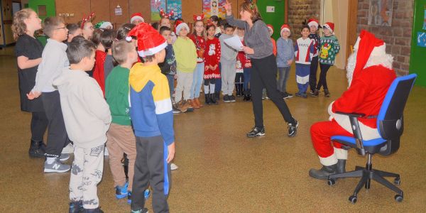 Père Noël dans nos écoles
