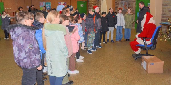 Père Noël dans nos écoles