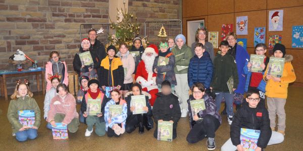 Père Noël dans nos écoles